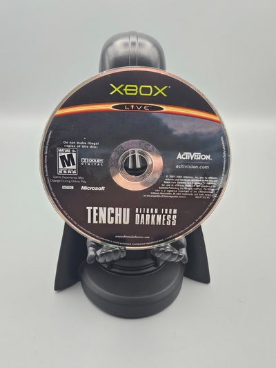 Tenchu Return From Darkness Xbox Disc Only Refurbished Very Good