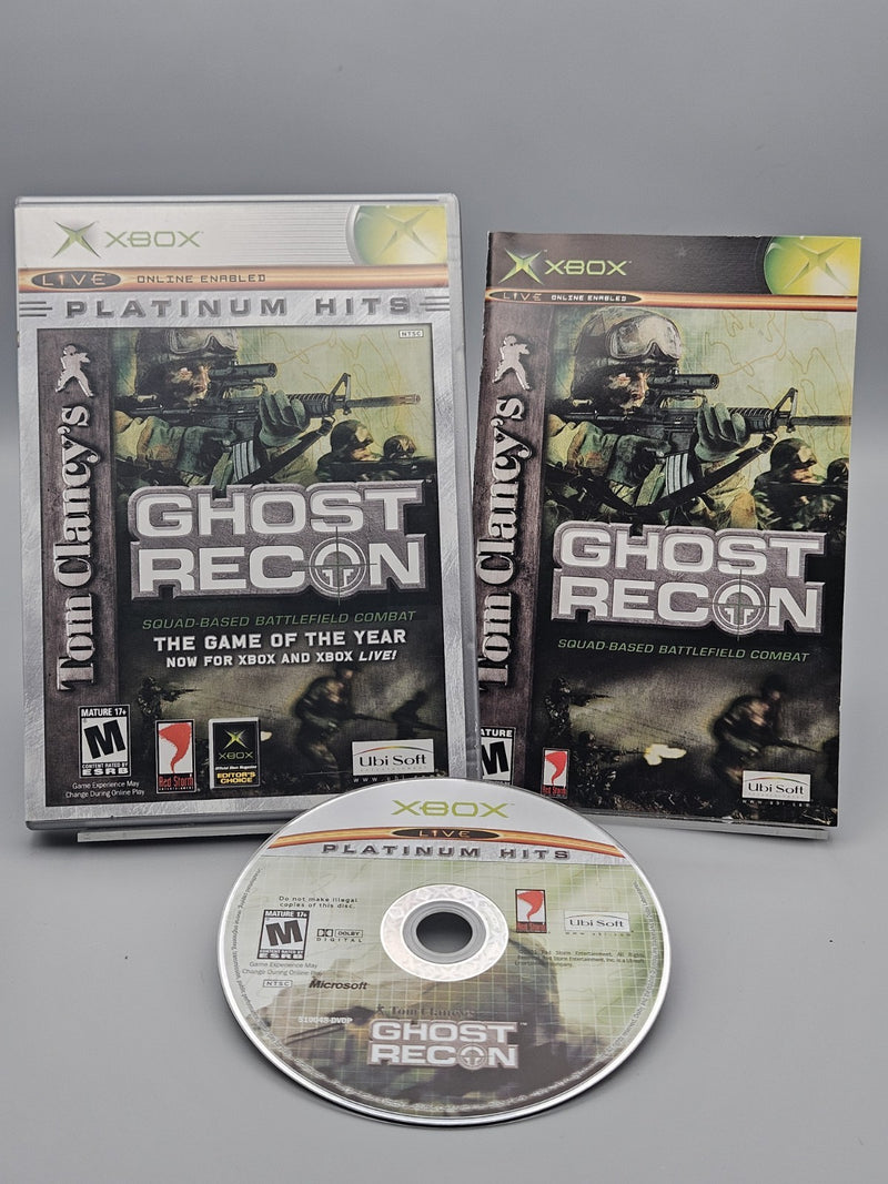 Tom Clancy's Ghost Recon Xbox PH Complete CIB Tested Refurbished Excellent