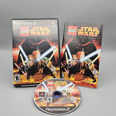 LEGO Star Wars PS2 PlayStation 2 Black Label Complete Refurbished Excellent