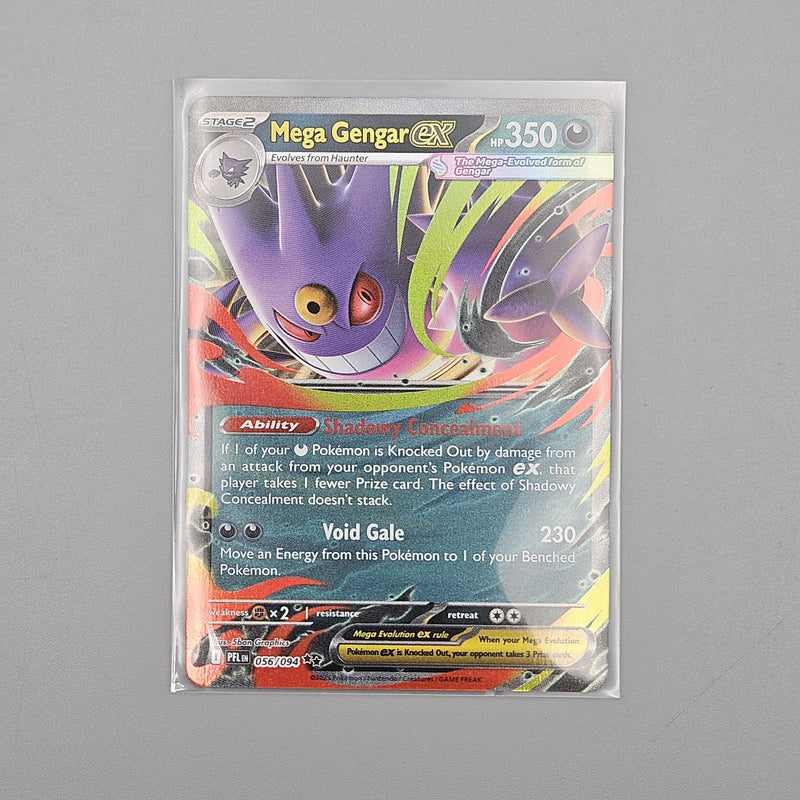 Mega Gengar Ex Promo 056/094 Phantasmal Flames Pokemon TCG Mint
