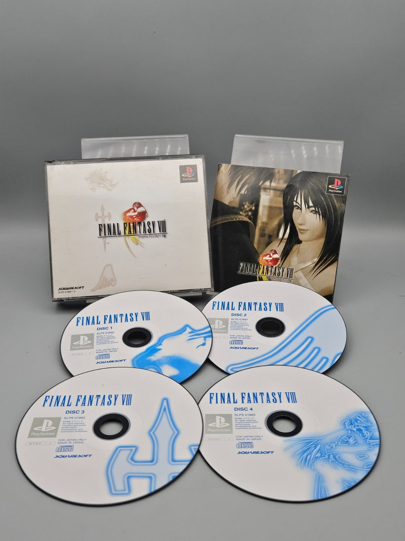 Final Fantasy VIII JP Sony Playstation PS1 Sony CIB Japan Import US Seller