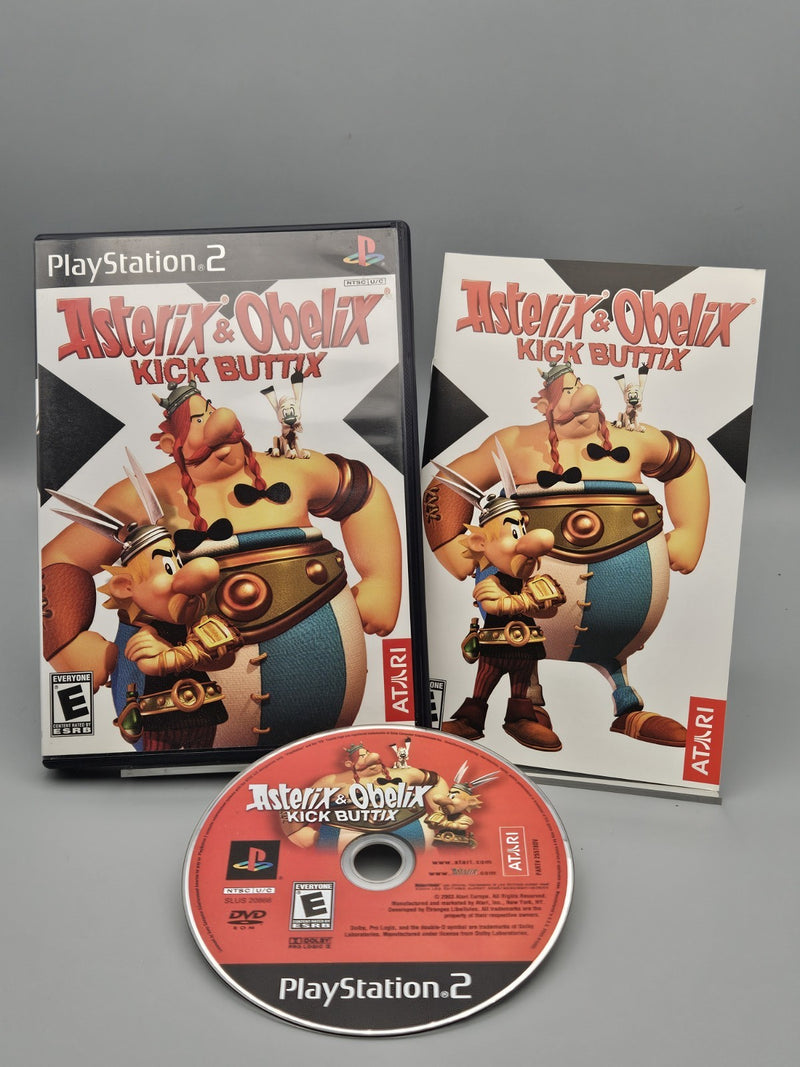 Asterix & Obelix Kick Buttix PS2 PlayStation 2 CIB Tested Refurbished Excellent
