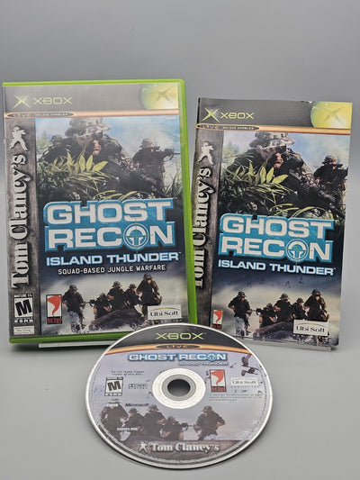 Tom Clancy's Ghost Recon Island Thunder Xbox Complete CIB Tested Refurbished