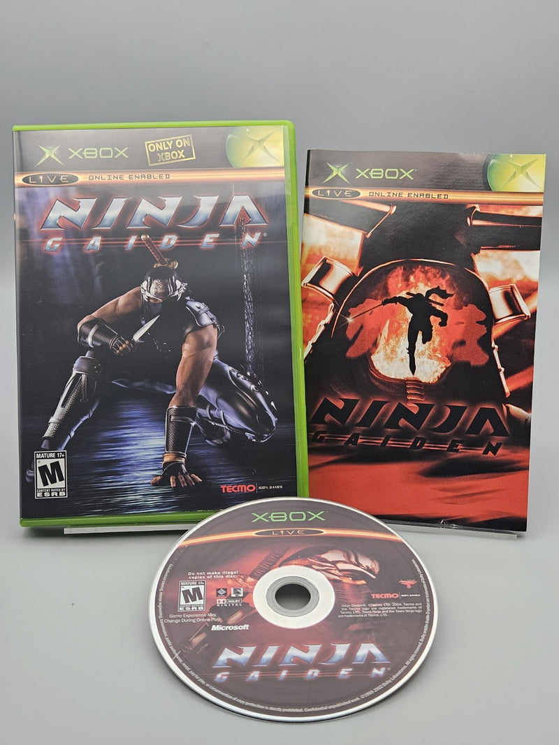 Ninja Gaiden Xbox Complete CIB Tested Refurbished Excellent