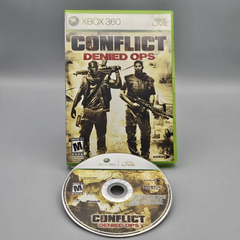 Conflict Denied Ops Xbox 360 No Manual Refurbished Very Good