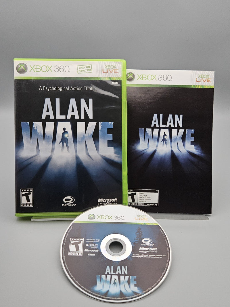 Alan Wake Xbox 360 CIB Microsoft Tested Refurbished Excellent
