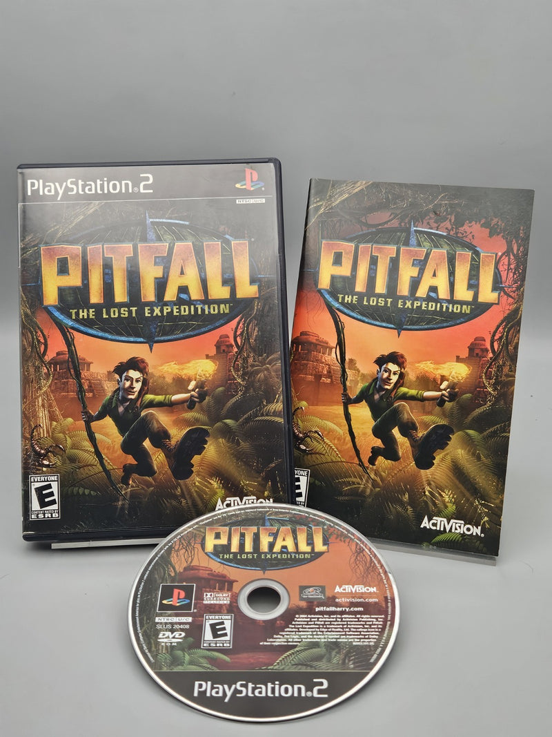 Pitfall PlayStation 2 PS2 CIB Tested Refurbished Excellent