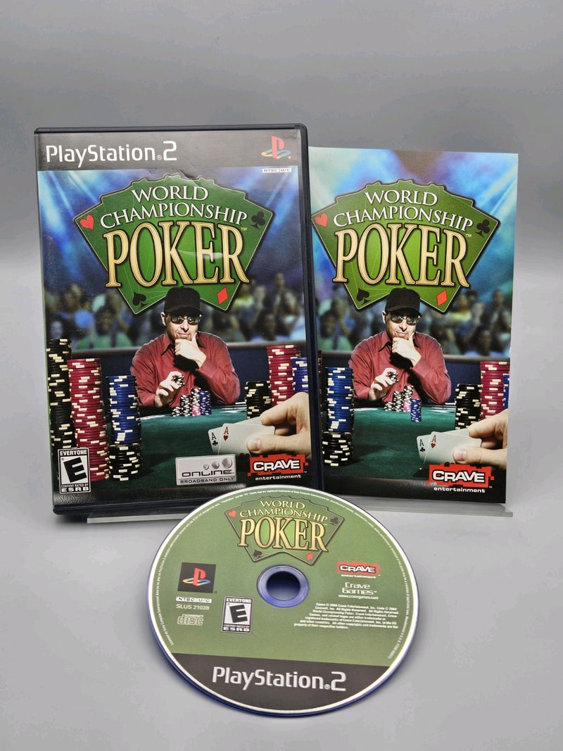 World Championship Poker - PlayStation 2 PS2  CIB Sony Tested Refurbished
