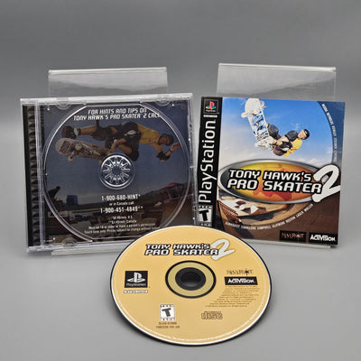 Tony Hawk's Pro Skater 2 PlayStation PS1 Complete CIB Refurbished Excellent