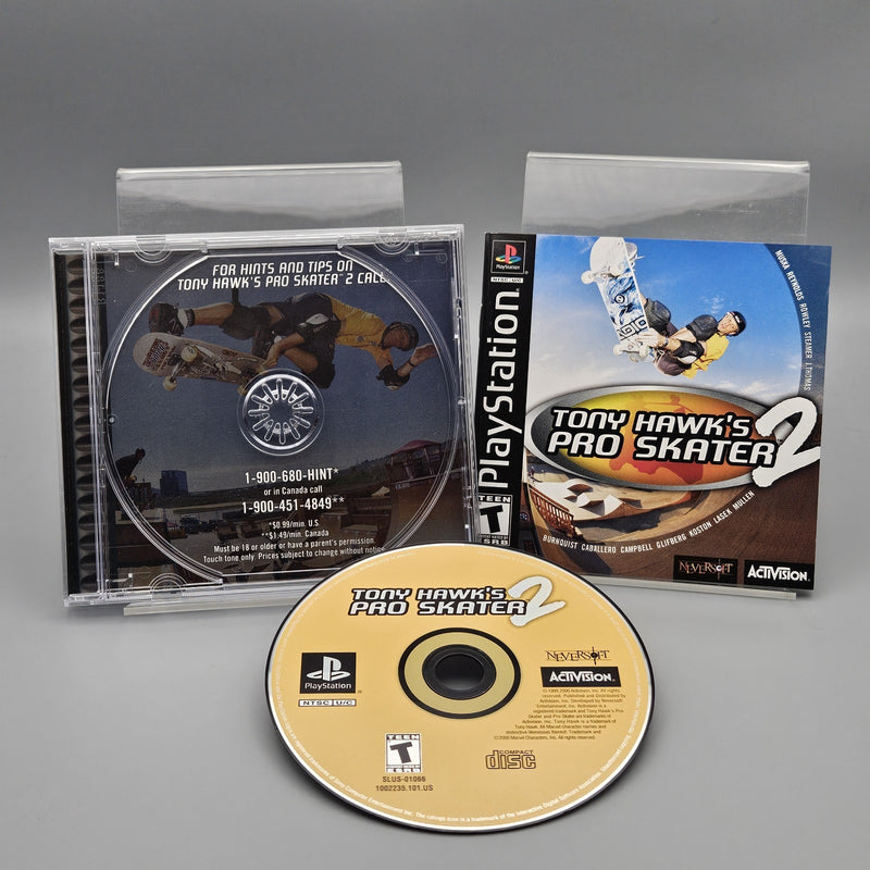 Tony Hawk's Pro Skater 2 PlayStation PS1 Complete CIB Refurbished Excellent