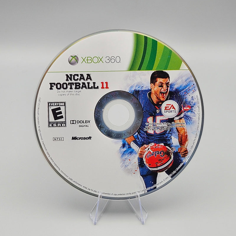 NCAA Football 11 Xbox 360 Disc Only Refurbished Excellent
