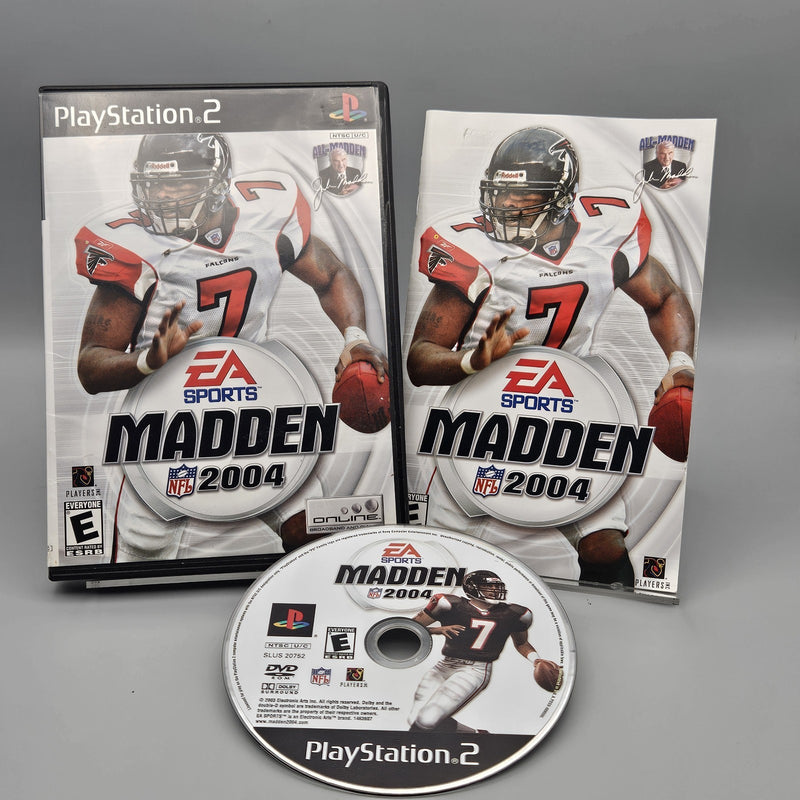 Madden NFL 2004 PS2 PlayStation 2 Complete Refurbished Excellent