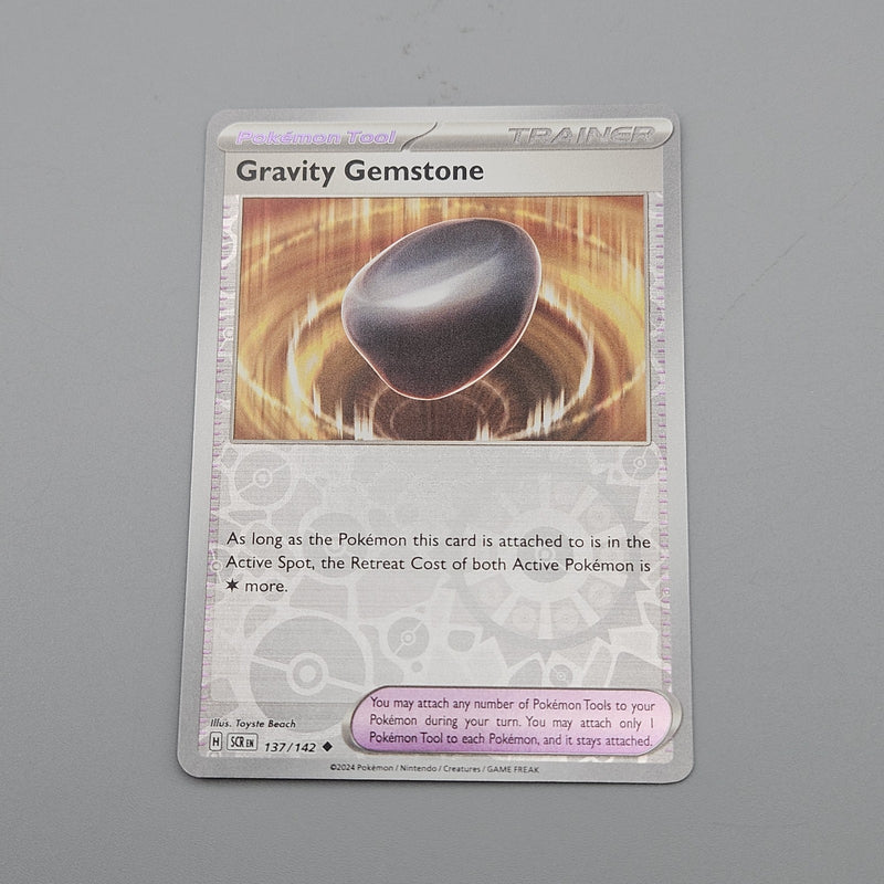 Gravity Gemstone Reverse Holo 137/142 Sv07 Scarlet & Violet Stellar Crown NM