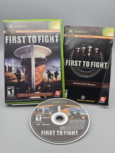 Close Combat: First to Fight Xbox Complete CIB Tested Refurbished