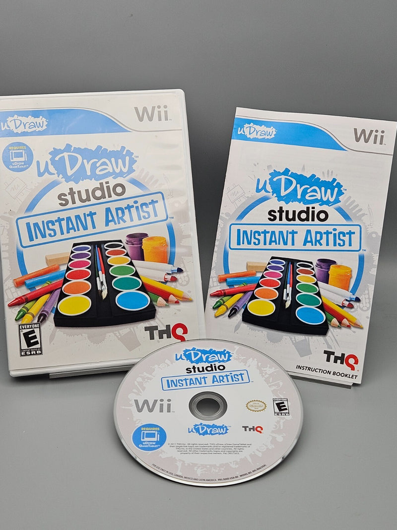 uDraw Studio Instant Artist Wii Nintendo Tested THQ