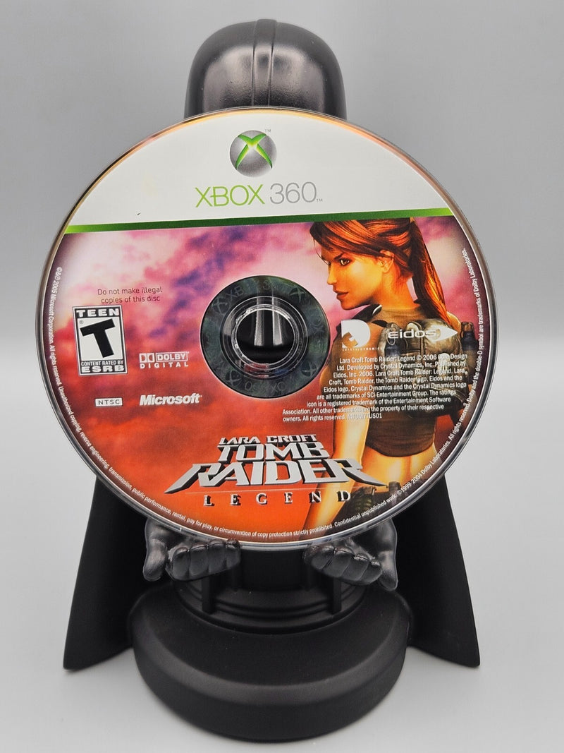 Lara Croft Tomb Raider Legend Xbox 360 Disc Only Refurbished Excellent