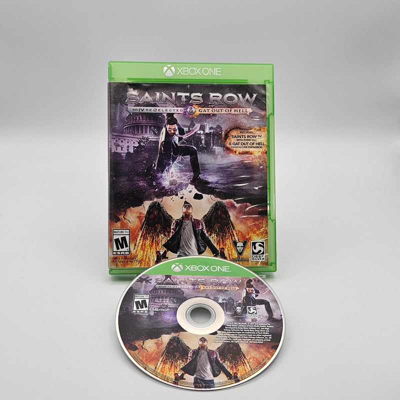 Saints Row 4 IV Re-Elected & Gat Out of Hell Xbox One Refurbished Excellent