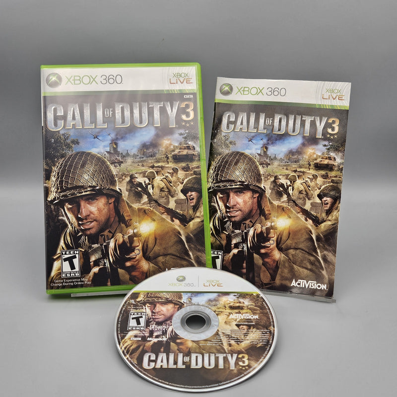 Call of Duty 3 Xbox 360 Complete Refurbished Excellent