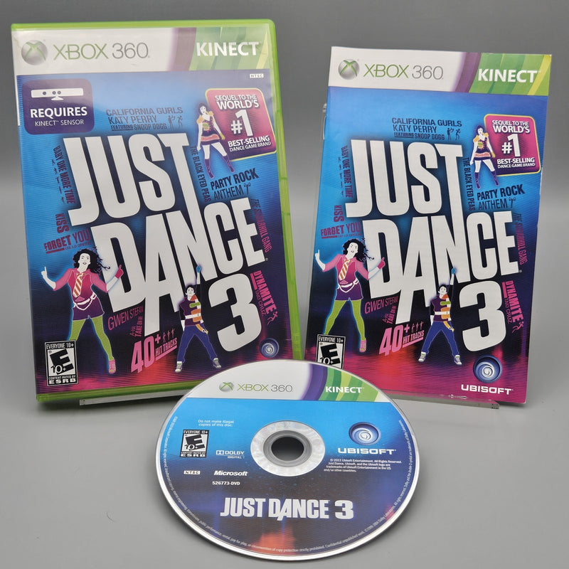 Just Dance 3 Xbox 360 Complete Refurbished Excellent