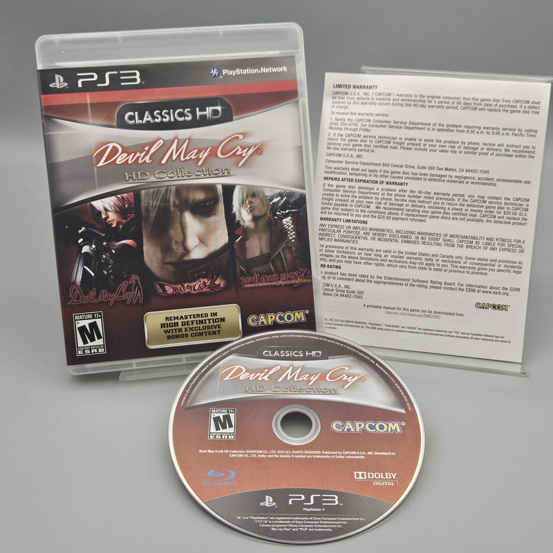 Devil May Cry HD Collection PlayStation 3 PS3 Complete Refurbished Excellent