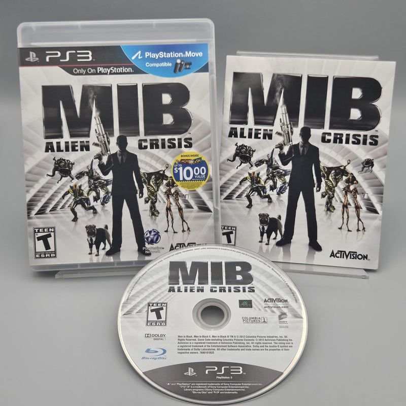 Men in Black Alien Crisis PlayStation 3 PS3 Complete Refurbished Excellent