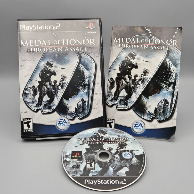 Medal of Honor European Assault PlayStation 2 PS2 Complete Refurbished Good