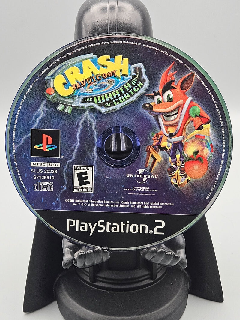 Crash Bandicoot The Wrath of Cortex Playstation 2 PS2 Disc Only Tested
