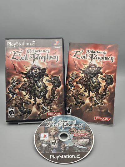 McFarlane's Evil Prophecy Sony PlayStation 2 PS2 CIB Tested Refurbished
