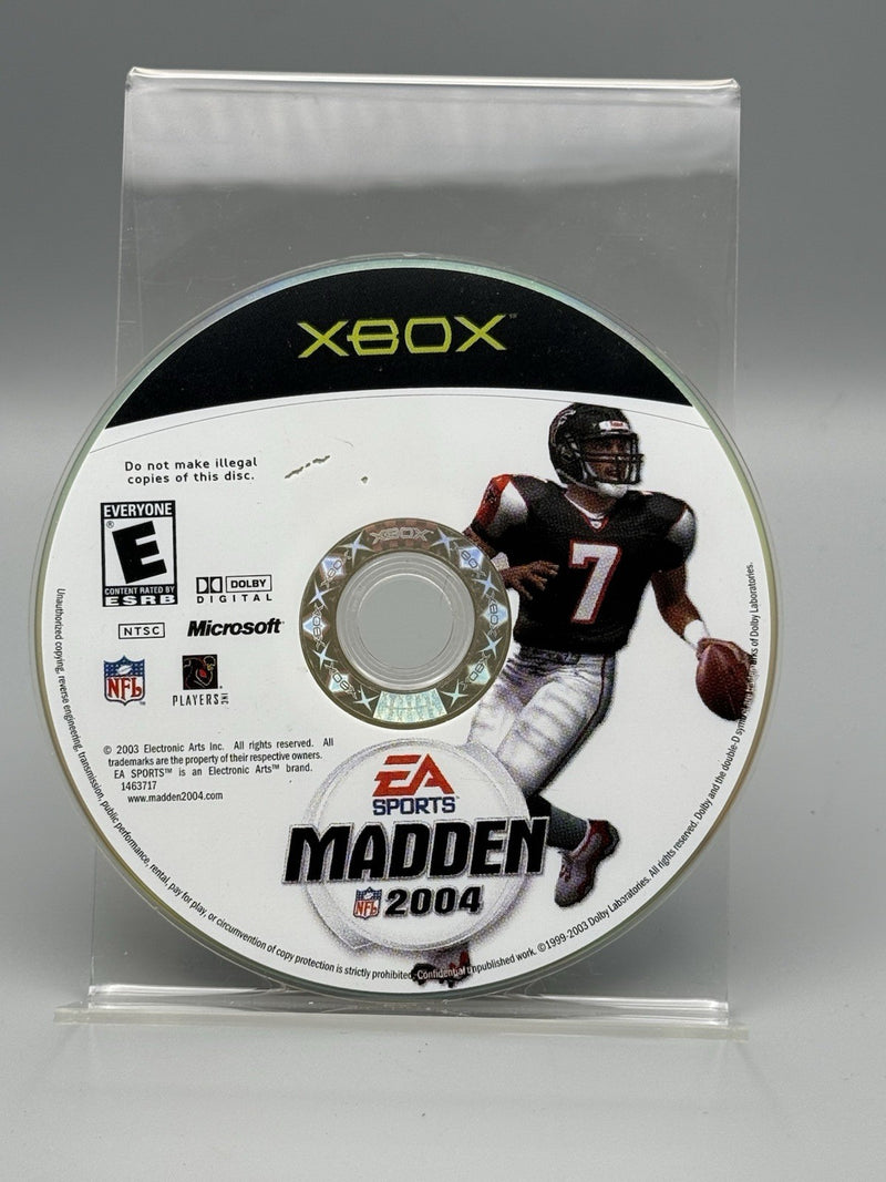 Madden 2004 - XBox Disk Only Microsoft Tested EA