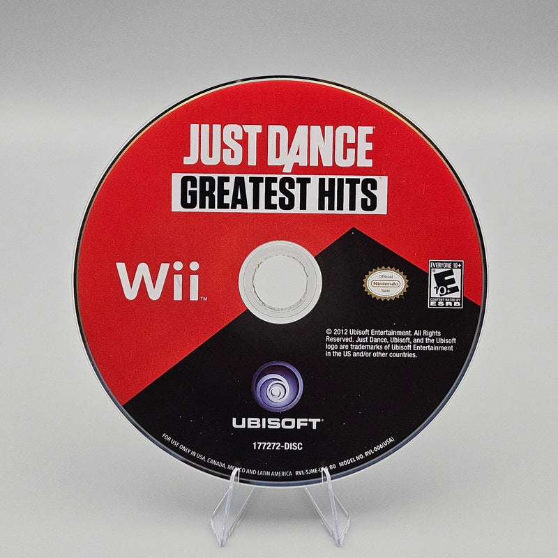 Just Dance Greatest Hits Nintendo Wii Disc Only Refurbished Excellent