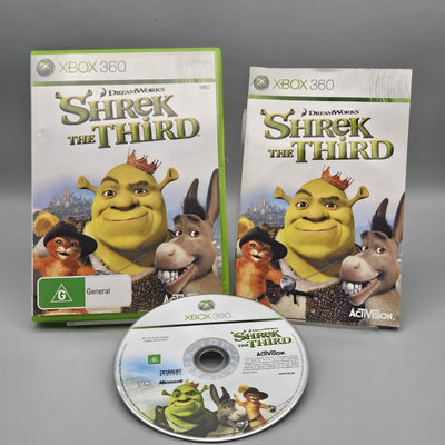 Shrek the Third Xbox 360 PAL Complete Refurbished Excellent