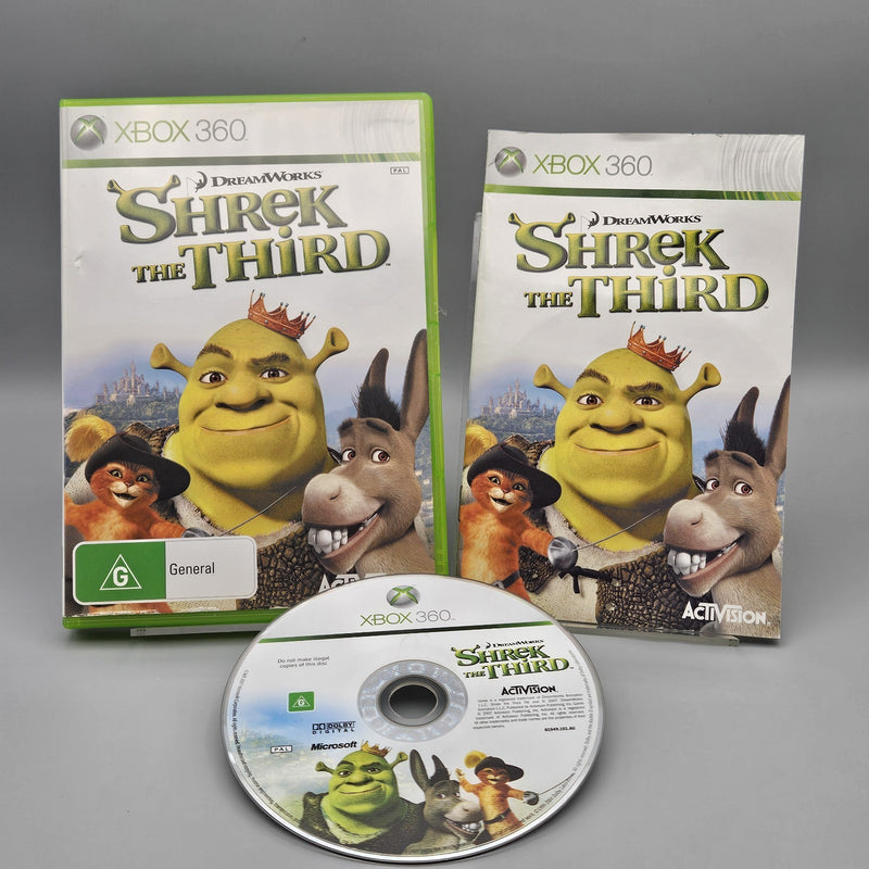 Shrek the Third Xbox 360 PAL Complete Refurbished Excellent