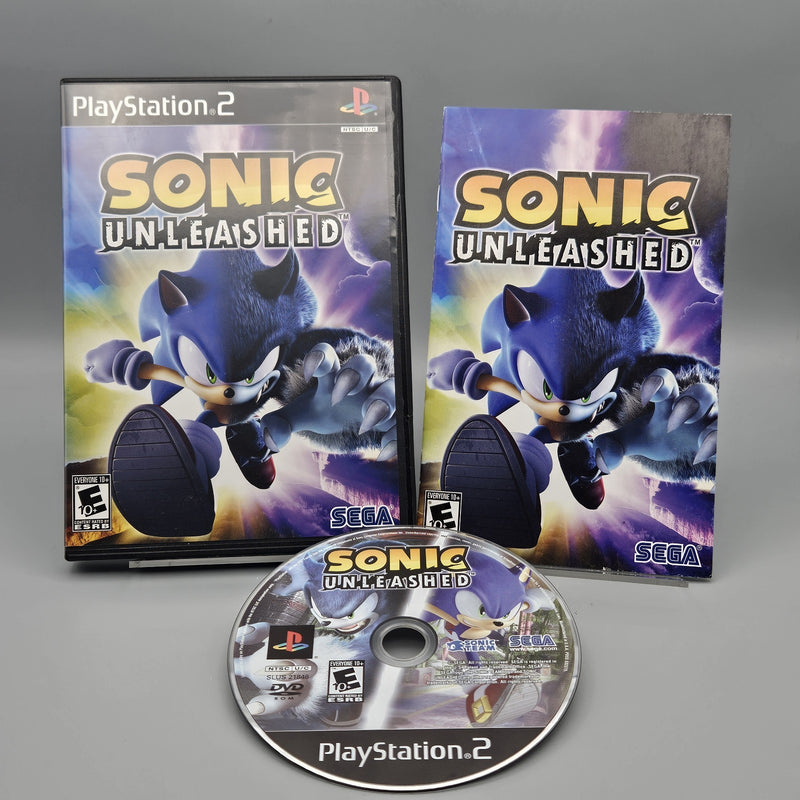 Sonic Unleashed Black Label PlayStation 2 PS2 Complete Refurbished Excellent