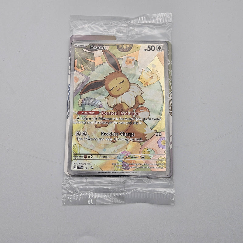 Pokémon Eevee 173 SV Scarlet & Violet Promo Holo Prismatic TCG Card Sealed