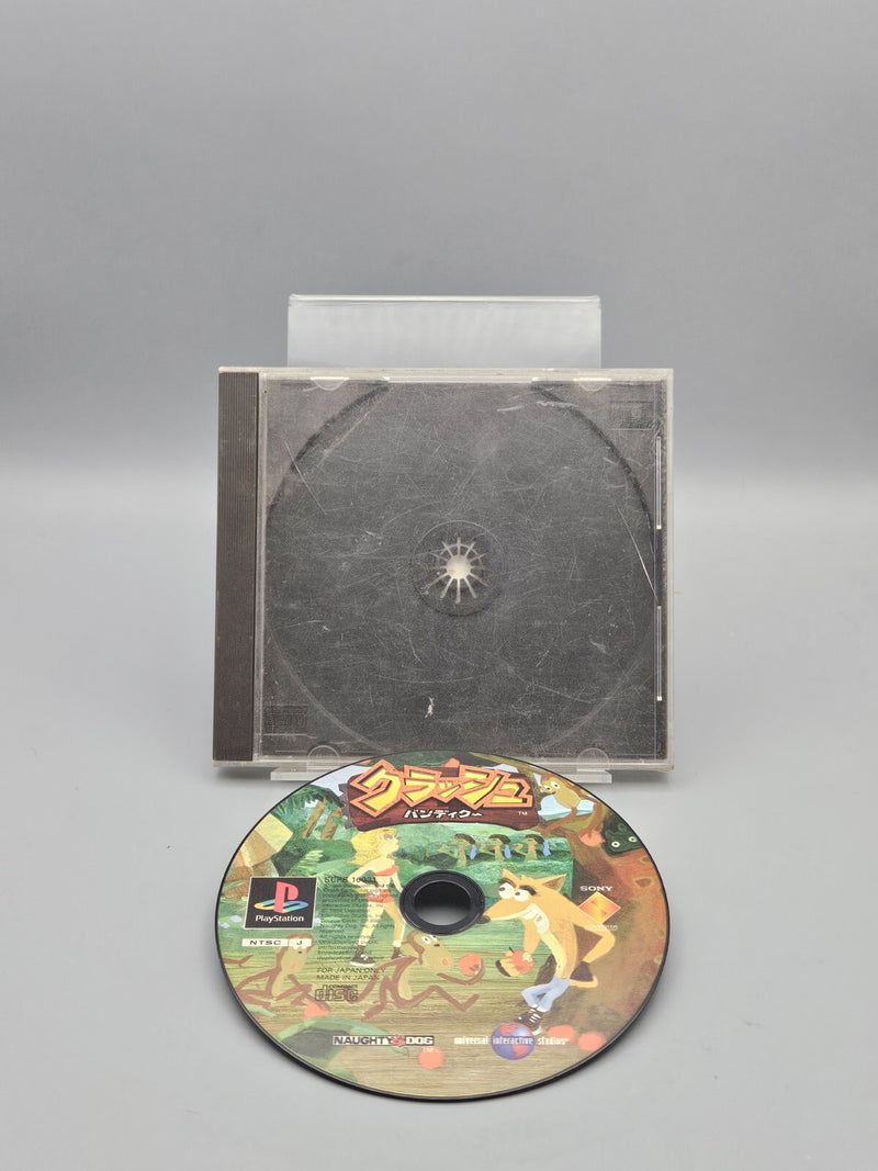 Crash Bandicoot JP Playstation PS1 Sony No Manual Japan Import US Seller