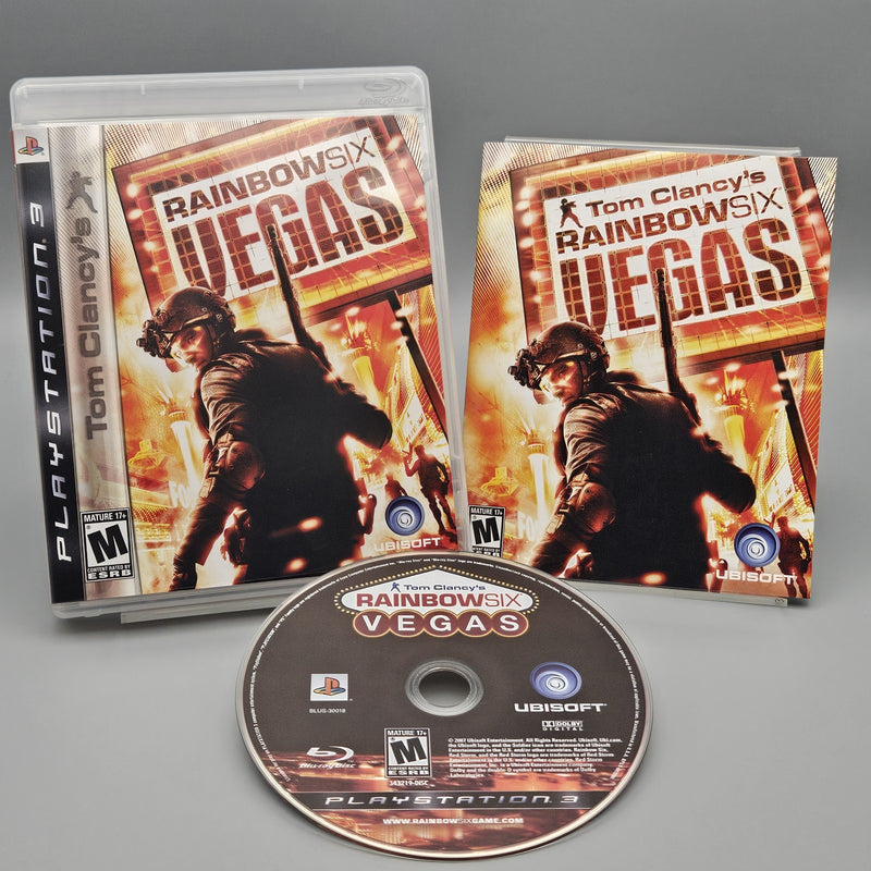 Tom Clancy's Rainbow Six Vegas PlayStation 3 Complete Refurbished Excellent