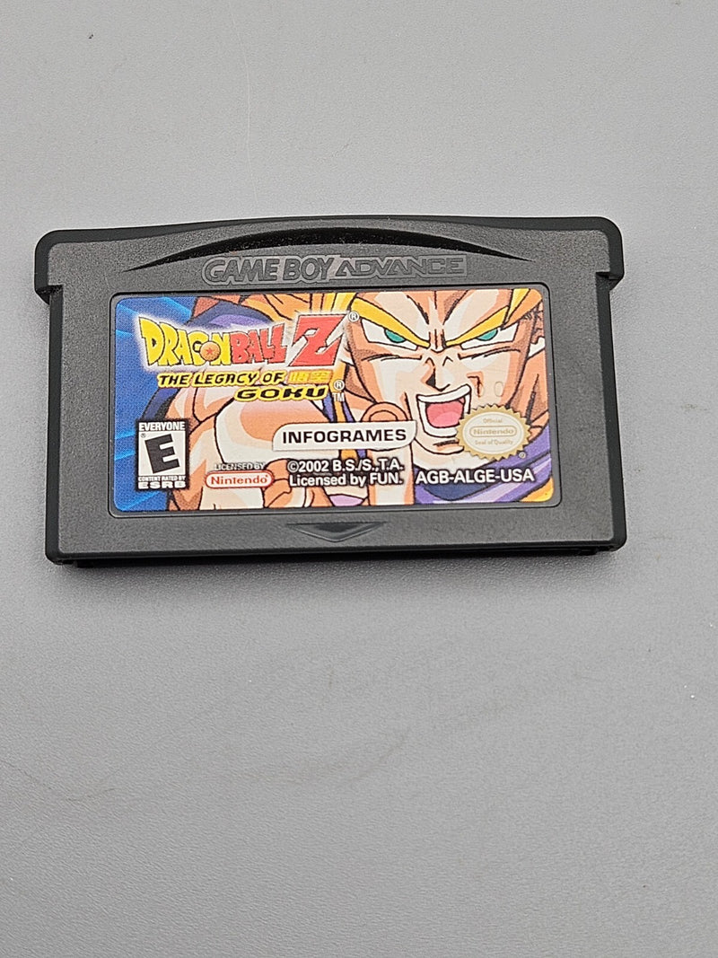 Dragon Ball Z Legacy Of Goku GameBoy Advance GBA Cart Only Nintendo Tested