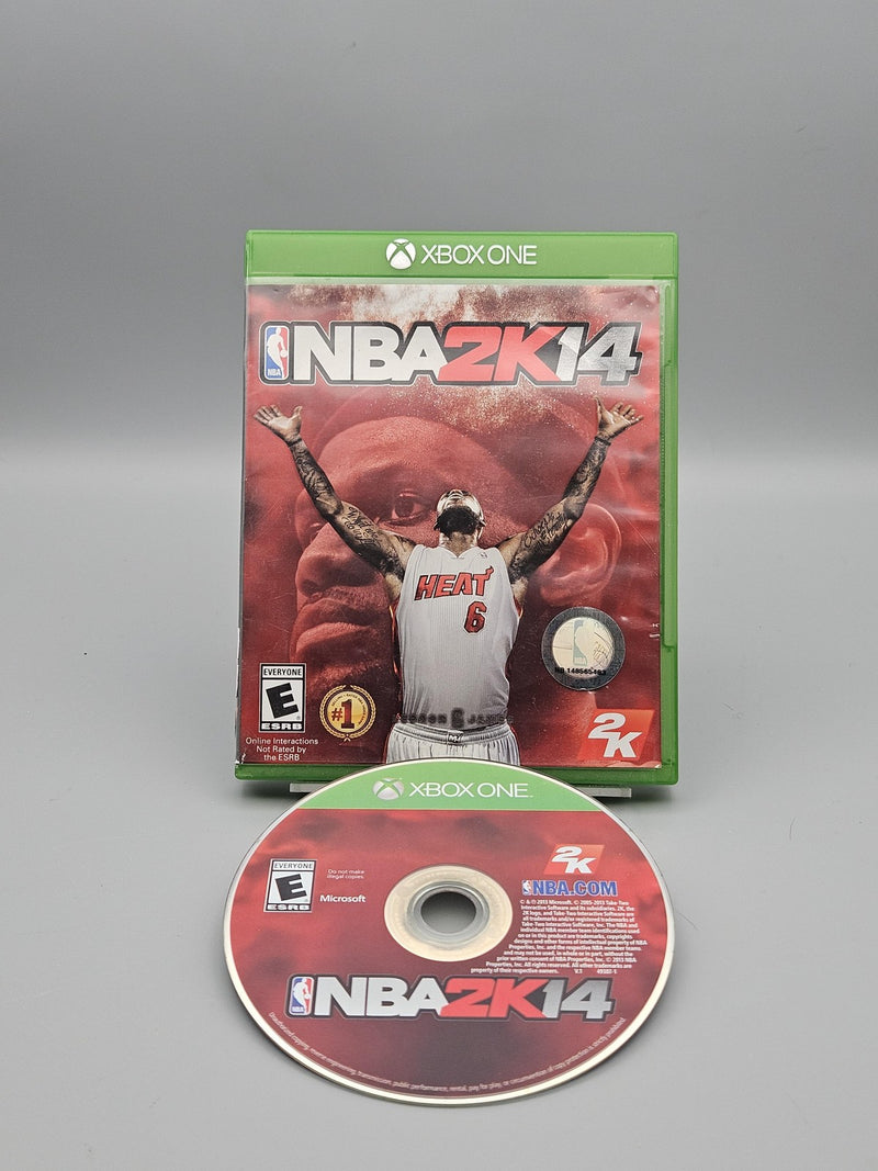 NBA 2K14 Xbox One Basketball Video Game Complete Case Disc Tested LeBron James