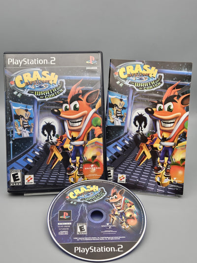 Crash Bandicoot The Wrath of Cortex PS2 PlayStation 2 CIB Tested Refurbished