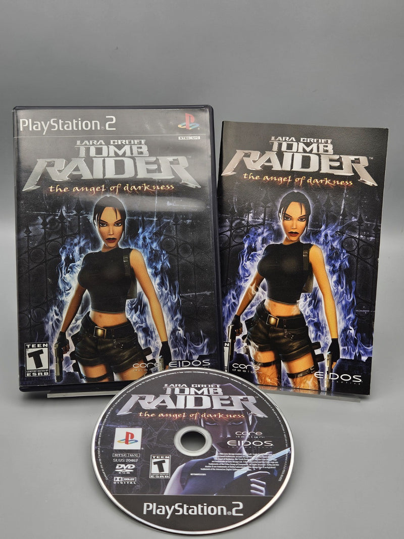 Tomb Raider Angel of Darkness PlayStation 2 PS2 CIB Tested Refurbished Excellent