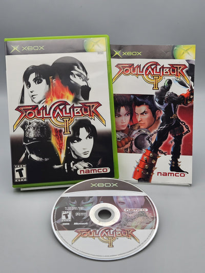 Soul Calibur II Xbox Black Label Complete CIB Tested Refurbished Excellent