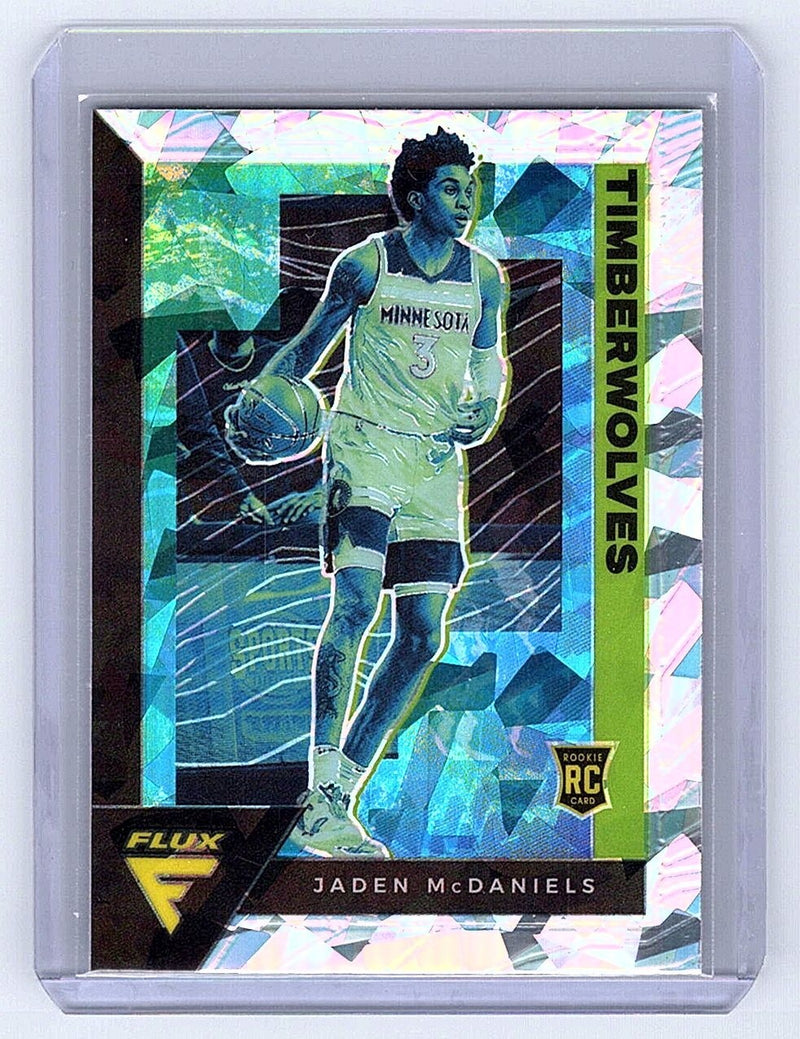 2020-21 Panini Flux - Rookies #232 Jaden McDaniels (RC)