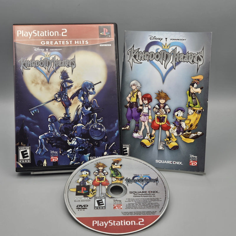 Kingdom Hearts PS2 PlayStation 2 GH Complete Refurbished Excellent