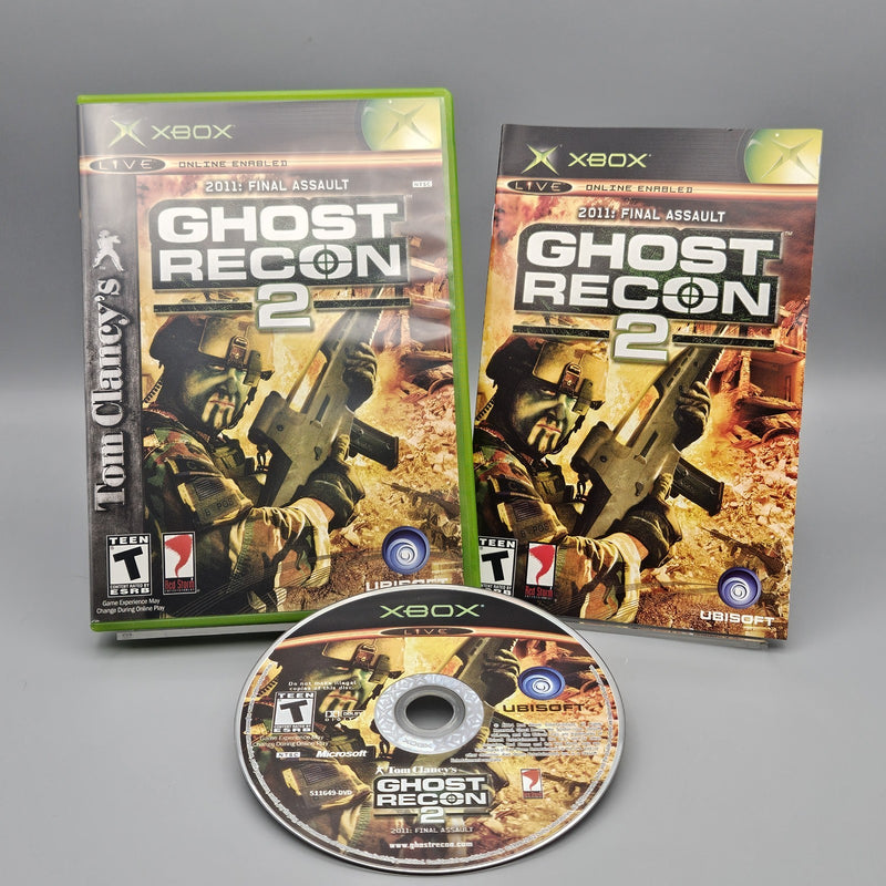 Tom Clancy's Ghost Recon 2 Final Assault Xbox Complete Refurbished Excellent