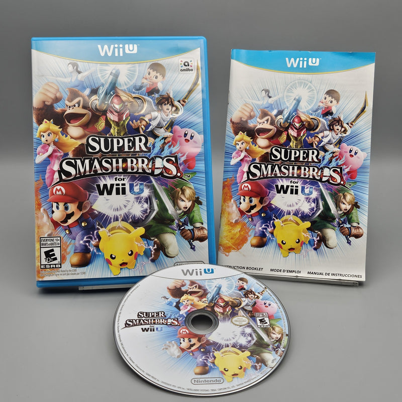 Super Smash Brothers Nintendo Wii U Complete Refurbished Excellent
