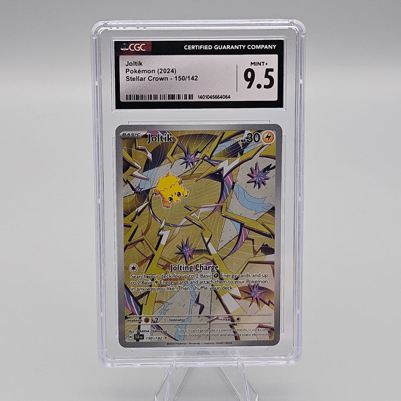 Joltik 150/142 Holo Sv07 Stellar Crown CGC 9.5