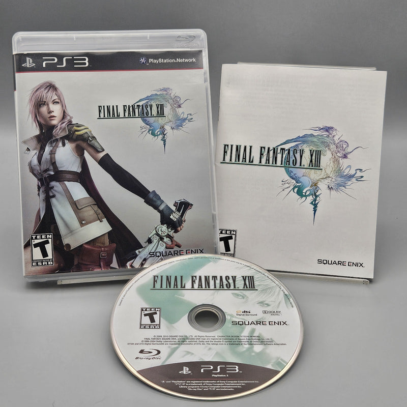 Final Fantasy XIII PS3 PlayStation 3 Complete Refurbished Excellent