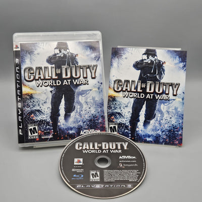 Call of Duty World at War PS3 PlayStation 3 Complete Refurbished Excellent
