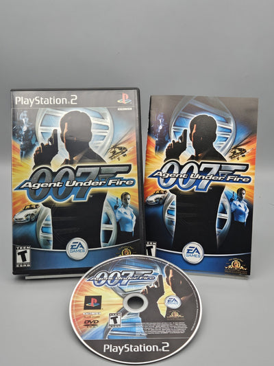 007 Agent Under Fire PS2 PlayStation 2 CIB Tested Refurbished Excellent