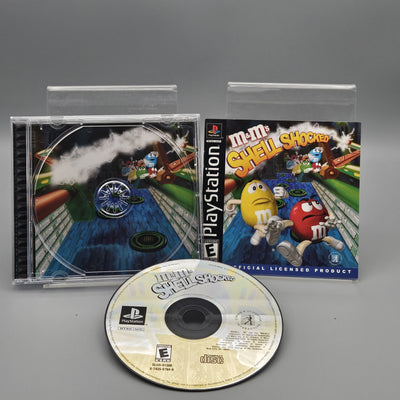 M&M's: Shell Shocked PlayStation PS1 Complete Refurbished Excellent